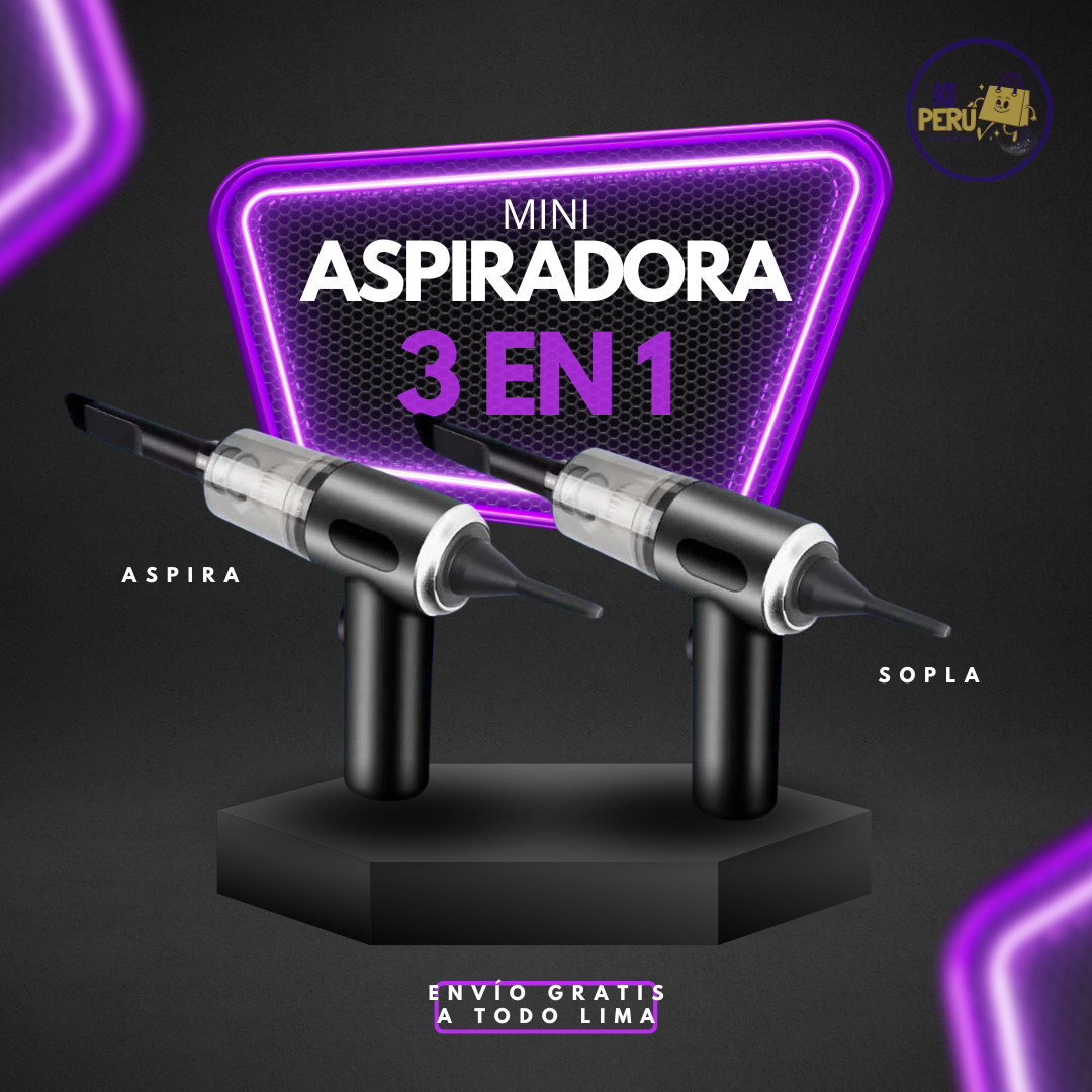 Aspiradora Inalámbrica 3 en 1 + Envío gratis 🎁