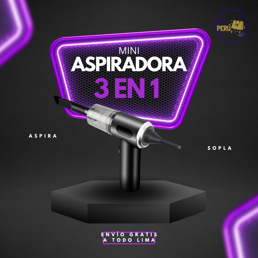 Aspiradora Inalámbrica 3 en 1 + Envío gratis 🎁