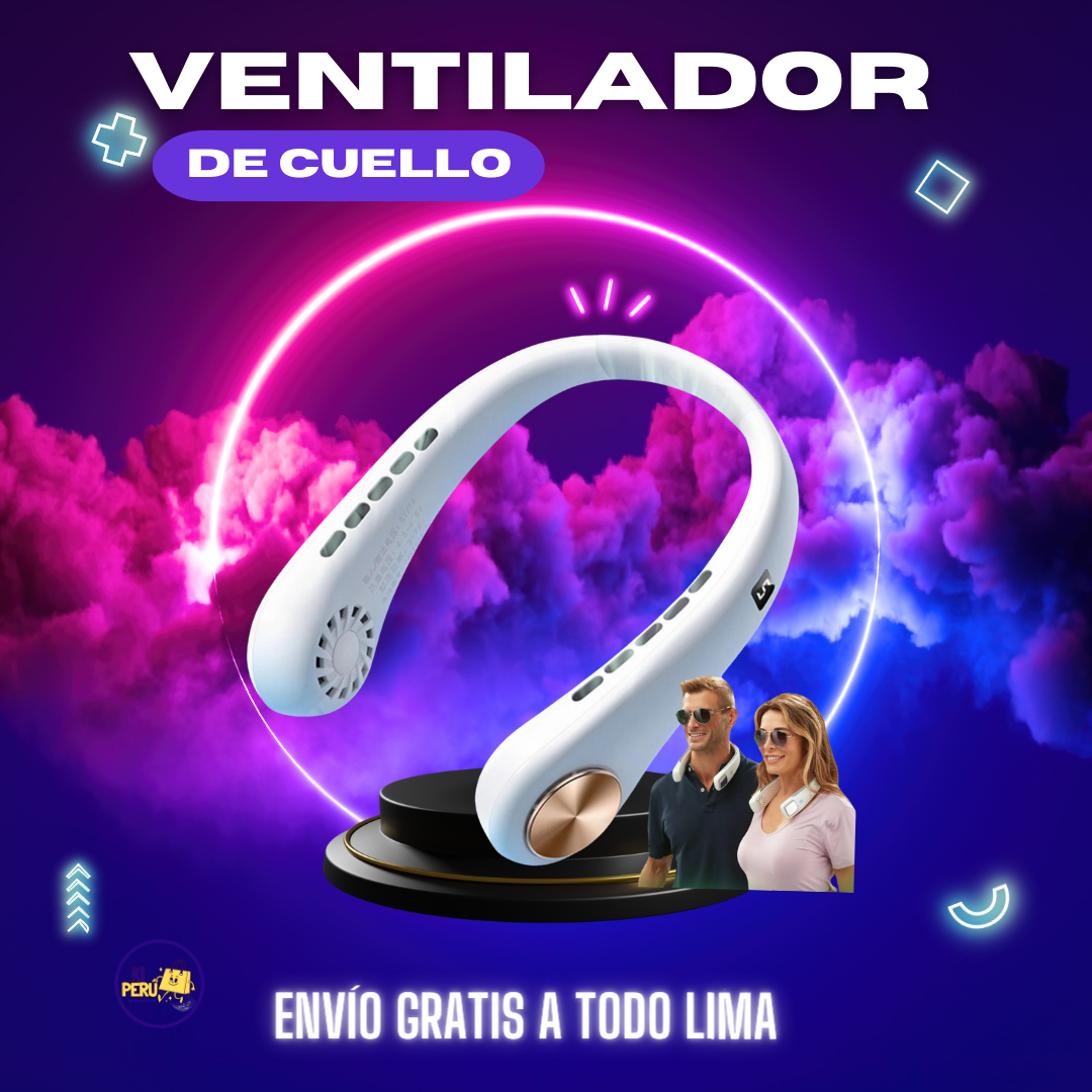 Ventilador De Cuello Portatil - Plus